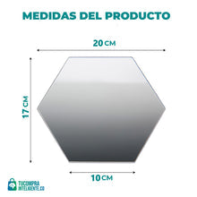 Espejo Hexagonal / Decora Tus Espacios ( 10 Piezas )